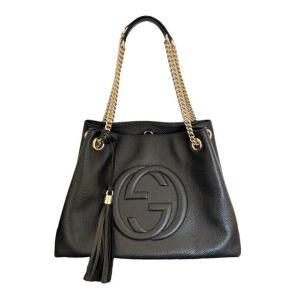 Gucci GG Soho on Chain Medium Shoulder Bag 650-031225 - Picture 1 of 16